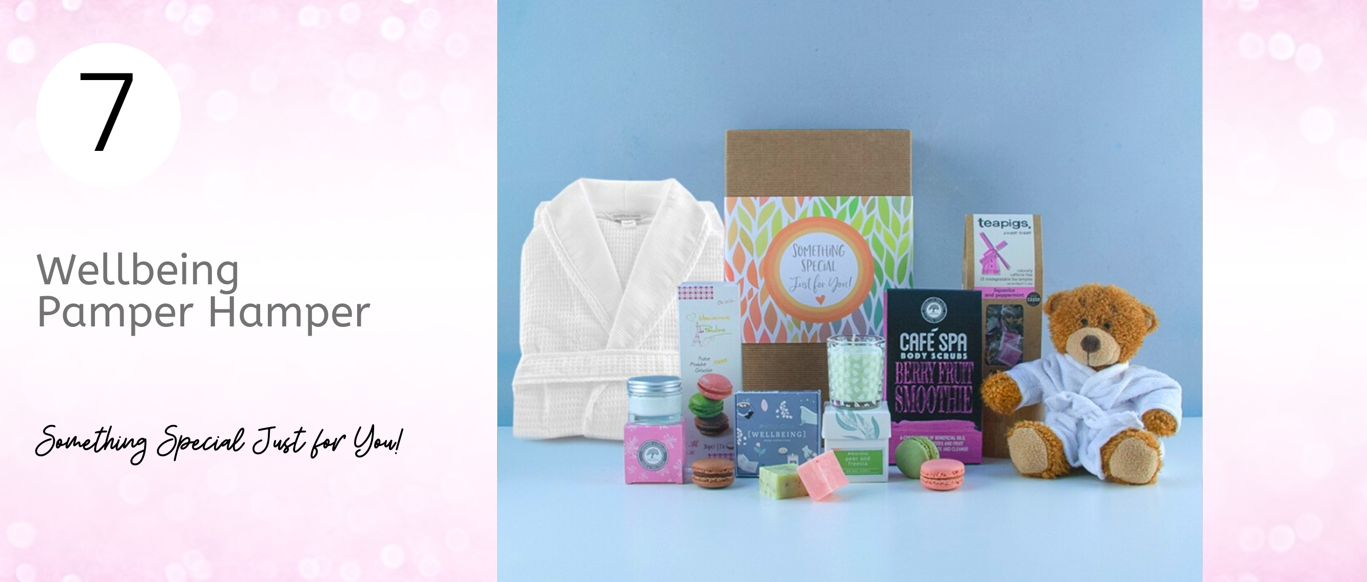 Bring the spa to Mum with this Wellbeing Pamper Hamper...